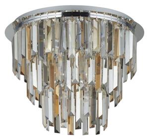 Searchlight 1225-5CC - Plafoniera di cristallo CLARISSA 5xE14/40W/230V