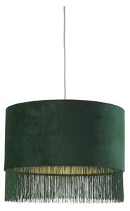 Searchlight 700742CW - Lampadario su fune PENDA 1xE27/10W/230V verde