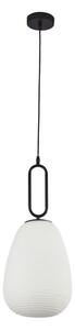 Searchlight 43581-1BK - Lampadario a sospensione con filo ELIXIR 1xE27/60W/230V bianco