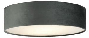 Searchlight 23298-2GY - Plafoniera DRUM PLEAT 2xE27/15W/230V grigio