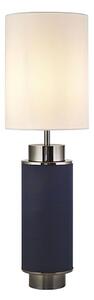 Searchlight EU59041BK - Lampada da tavolo FLASK 1xE27/60W/230V blu