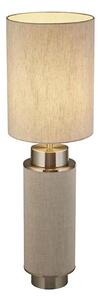 Searchlight EU59041SN - Lampada da tavolo FLASK 1xE27/60W/230V beige