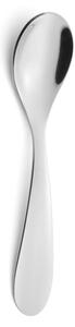 Cucchiaio per bambini Birillo in acciaio 18/0 inox lucido 1 Coltello + DI 18 MESI