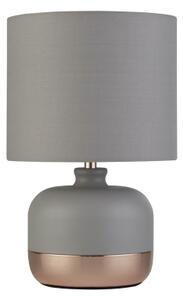 Searchlight EU700820 - Lampada da tavolo 1xE14/7W/230V grigio