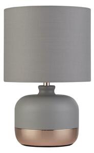 Searchlight EU700820 - Lampada da tavolo 1xE14/7W/230V grigio