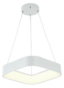 Lampadario LED a sospensione con filo LED/30W/230V 3000K 45x45 cm bianco