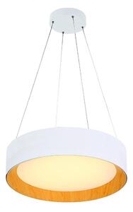 Lampadario LED a sospensione con filo LED/30W/230V 3000K bianco/quercia