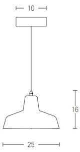 Zambelis 1655 - Lampadario a cavo 1xE27/40W/230V