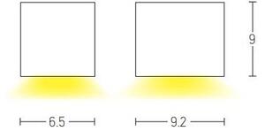 Zambelis E150 - Applique da esterno 1xGU10/15W/230V IP54 bianco