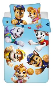 Set copripiumino e federa da bambini in cotone per culla 100x135 cm Paw Patrol – Jerry Fabrics