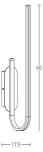 Zambelis 1935 - Applique a LED dimmerabile LED/18W/230V oro