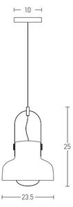 Zambelis 18191 - Lampadario a sospensione con filo 1xE27/40W/230V