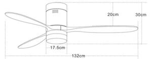 Zambelis 19144 - Plafoniera LED LED/15W/230V 3000/4000/6000 + +TC