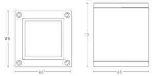 Zambelis E269 - Luce Spot da esterno 1xGU10/35W/230V IP65 antracite