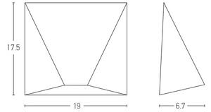 Zambelis E243 - Applique a LED da esterno LED/7W/230V IP44 antracite