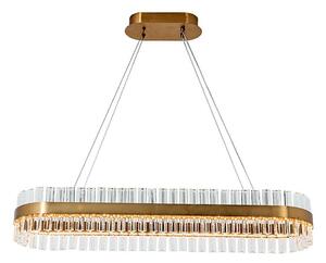 Zambelis 22041 - Lampadario a sospensione con filo LED dimmerabile LED/68W/230V oro