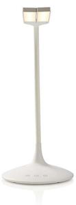 Nedis LTLG3M1WT4 - Lampada da tavolo LED dimmerabile 6W/5V 2200mAh bianca