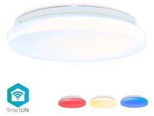 Nedis WIFILAW11WT - LED RGBW Luce dimmerabile LED/18W/230V 3000-6500K Wi-Fi