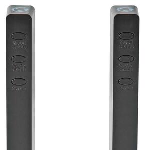 Nedis GALDP110BK - Lampada da tavolo LED RGB ricaricabile LED/250 mAh