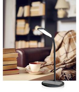 Nedis LTLGQ4M2BK - Lampada dimmerabile con ricarica wireless Qi LED/5,5W/230V 2700-6500K