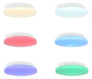 Nedis WIFILAC35WT - LED RGBW Lampada dimmerabile LED/18W/230V 2700-6500K IP44 Wi-Fi