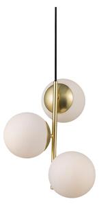 Nordlux - Lampadario a sospensione con filo LILLY 3xE14/40W/230V oro