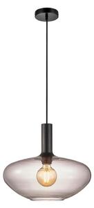 Nordlux - Lampadario a sospensione con filo ALTON 1xE27/60W/230V nero