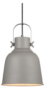 Nordlux - Lampadario a sospensione con filo ADRIAN 1xE27/25W/230V diametro 25 cm grigio