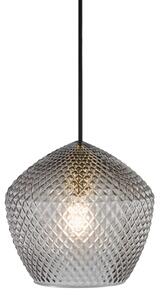 Nordlux - Lampadario a sospensione con filo ORBIFORM 1xE27/40W/230V nero/grigio