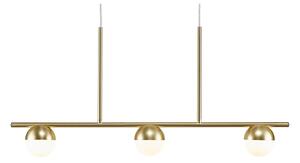 Nordlux - Lampadario a sospensione con filo CONTINA 3xG9/5W/230V ottone