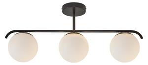 Nordlux - Lampadario a sospensione con supporto rigido GRANT 3xE14/25W/230V nero