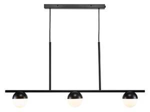 Nordlux - Lampadario a sospensione con filo CONTINA 3xG9/5W/230V nero