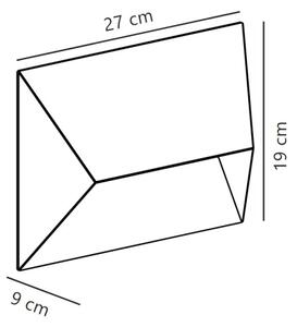 Nordlux - Applique da esterno PONTIO 2xGU10/25W/230V IP54