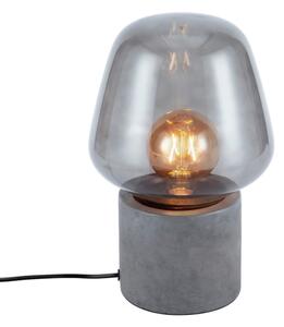 Nordlux - Lampada da tavolo CHRISTINA 1xE27/25W/230V calcestruzzo/grigio
