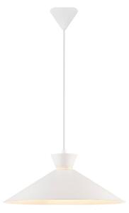 Nordlux - Lampadario a sospensione con filo DIAL 1xE27/40W/230V diametro 45 cm bianco