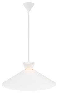 Nordlux - Lampadario a sospensione con filo DIAL 1xE27/40W/230V diametro 45 cm bianco