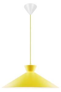 Nordlux - Lampadario a sospensione con filo DIAL 1xE27/40W/230V diametro 45 cm giallo