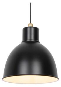 Nordlux - Lampadario a sospensione con filo POP 1xE27/40W/230V nero/oro