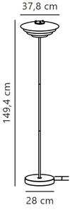 Nordlux - Lampada con piedistallo BRETAGNE 1xG9/25W/230V antracite
