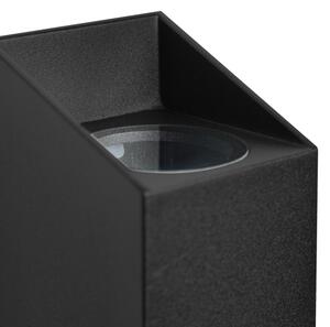 Nordlux - Applique da esterno NICO 2xGU10/35W/230V IP54 nero
