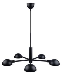 DFTP by Nordlux - Lampadario a sospensione con filo NOMI 5xE14/8W/230V nero
