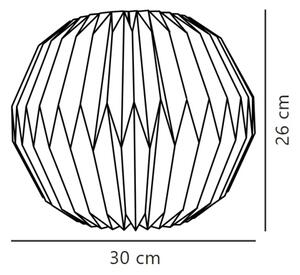 Nordlux - Paralume BELLOY E27 diametro 30 cm