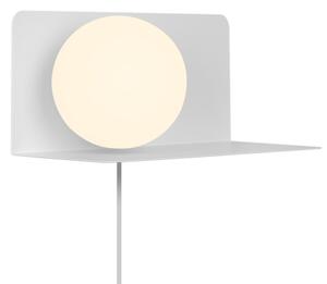 Nordlux - Applique con mensola LILIBETH 1xE14/25W/230V bianco