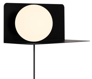 Nordlux - Applique con mensola LILIBETH 1xE14/25W/230V nero