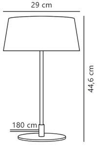 Nordlux - Lampada da tavolo CLASI 3xE14/10W/230V