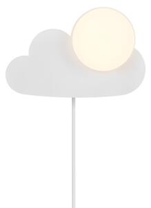 Nordlux - Applique per bambini SKYKU CLOUD 1xE14/25W/230V nuvola