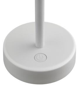 Nordlux - Lampada da tavolo ricaricabile dimmerabile a LED ELLEN LED/2,8W/3,7V IP44 bianca