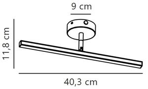 Nordlux - LED illuminazione specchio bagno IP44 LED/6,2W/230V 40 cm bianco
