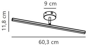 Nordlux - LED illuminazione bagno specchio IP44 LED/7,2W/230V 60 cm bianco
