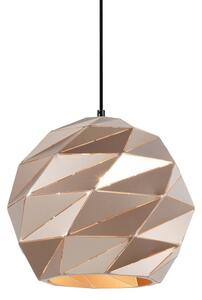 ITALUX PND-2424-1L-GD -Lampadario a sospensione con filo PALERMO 1xE27/40W/230V diametro 32 cm Oro rosa